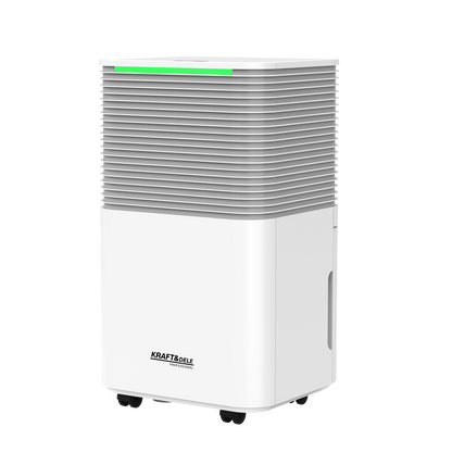 Dezumidificator Aer Ultra-Silențios (13L/Zi), Display Digital, Auto-Stop, Ideal Uscare Rufe și Anti-Mucegai