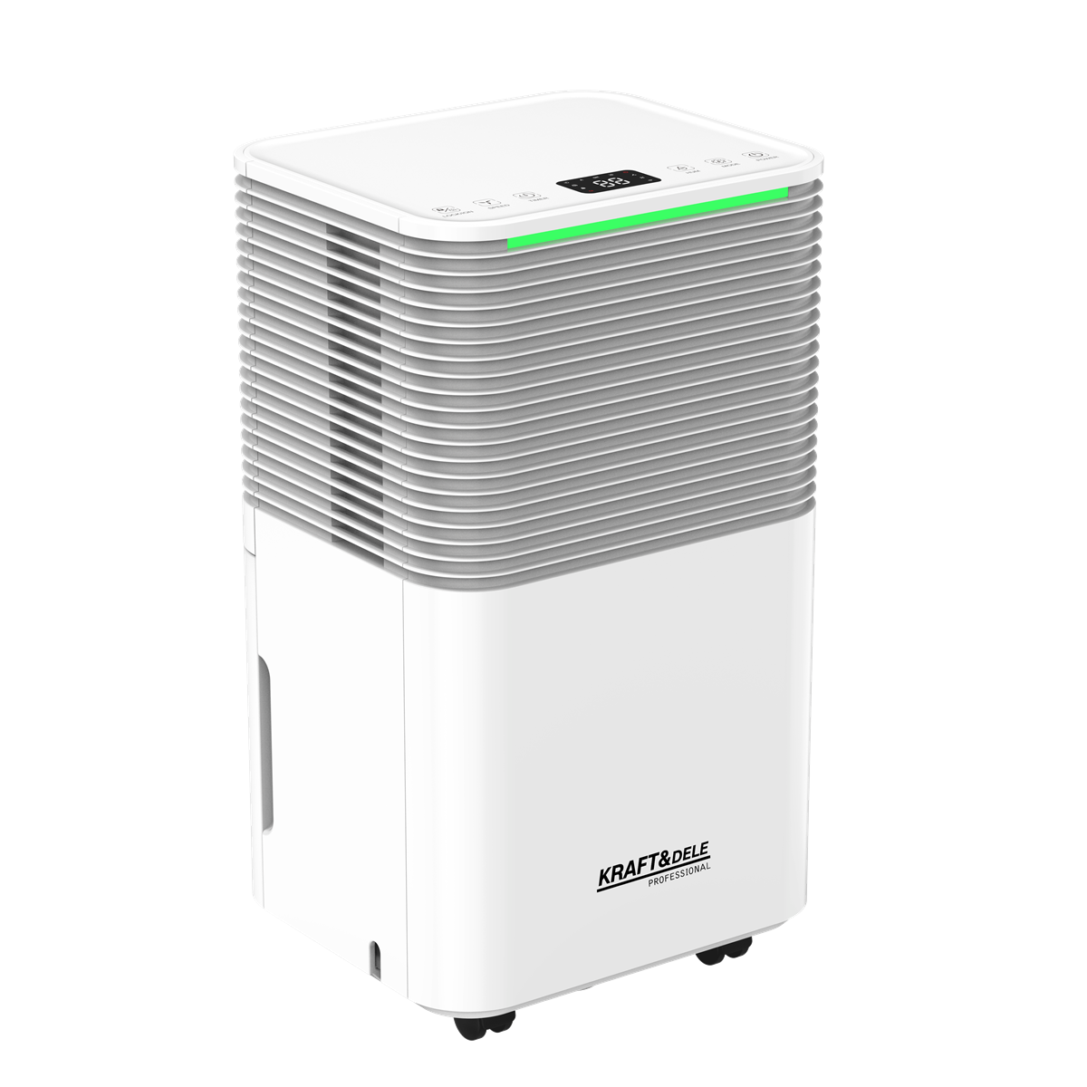 Dezumidificator Aer Ultra-Silențios (13L/Zi), Display Digital, Auto-Stop, Ideal Uscare Rufe și Anti-Mucegai