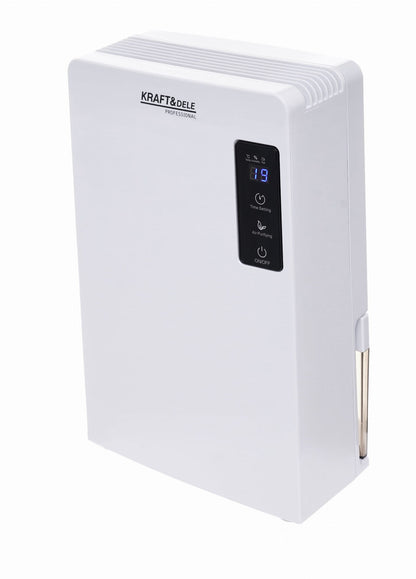 Dezumidificator Silențios 2.2L (Peltier) pentru Apartament, Compact, Putere Mare 700ml/zi și Oprire Automată