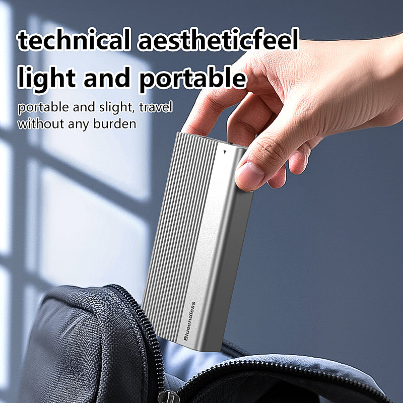 Cititor SSD M.2 NVMe Blueendless, 40Gbps, Răcire Activă cu Ventilator, Compatibil Thunderbolt 4/3, Suport până la 4TB, Aluminiu, USB 4.0