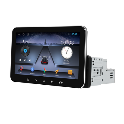 Player Auto universal 1DIN, 2+32GB, Android 15, CarPlay si Android Auto, Topway, USB, Bluetooth ecran 7 inch negru