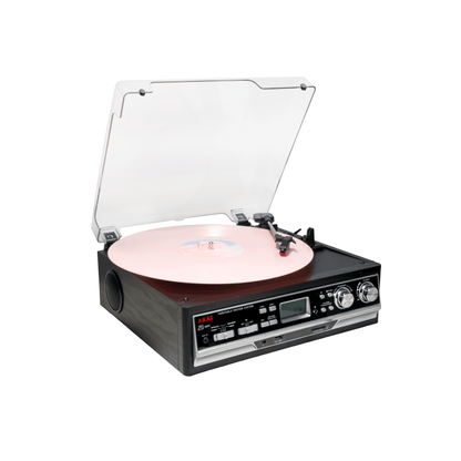 Pick-Up Vintage cu FM și Casetofon – Akai ATT-15SE, Sunet Autentic Acasă