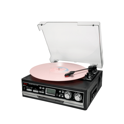 Pick-Up Vintage cu FM și Casetofon – Akai ATT-15SE, Sunet Autentic Acasă