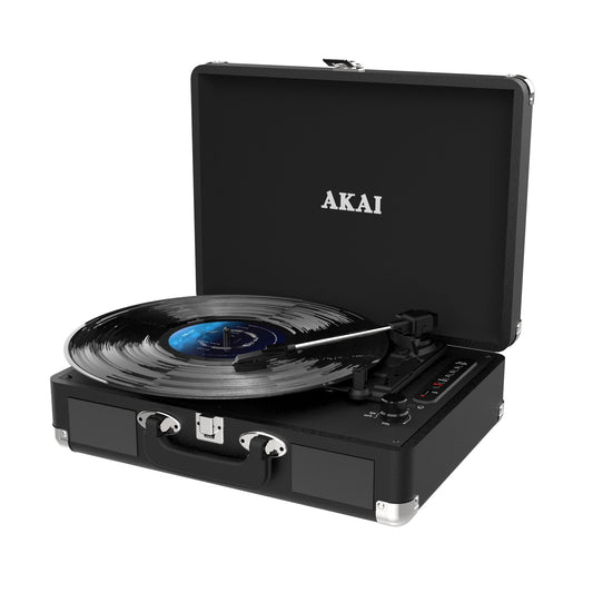 Pick-Up Compact și Elegant – Akai ATT-18BT cu Înregistrare USB și Conectivitate Bluetooth