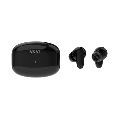 Căști AKAI cu ENC și Bluetooth 5.3 – Microfon HD și 5h de Muzică Neîntreruptă