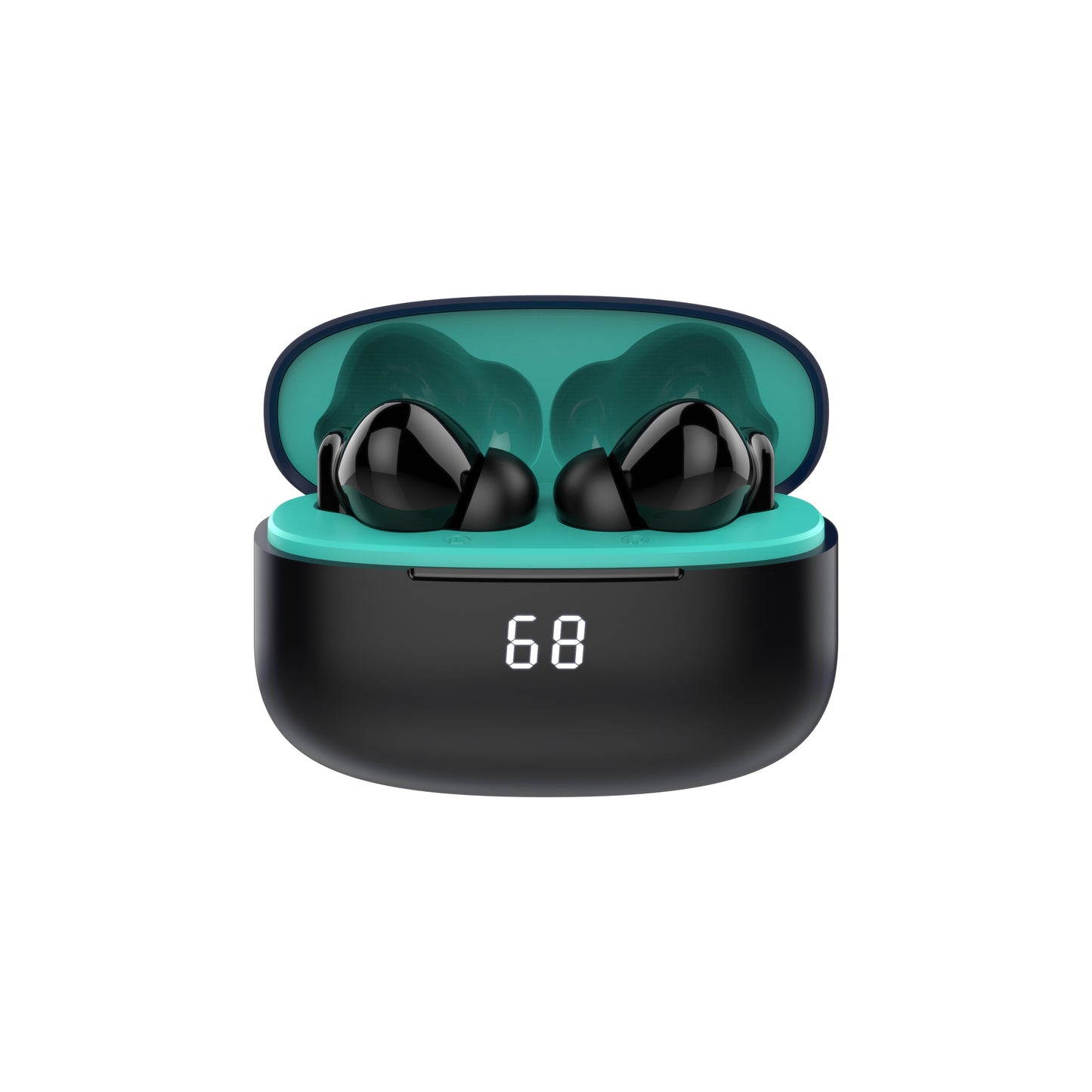 Căști Bluetooth In-Ear cu ANC și ENC, True Wireless, Bluetooth 5.4, Microfon HD, Control Tactil, Autonomie 6h, IPX4 – Sunet Clar și Apeluri Cristaline