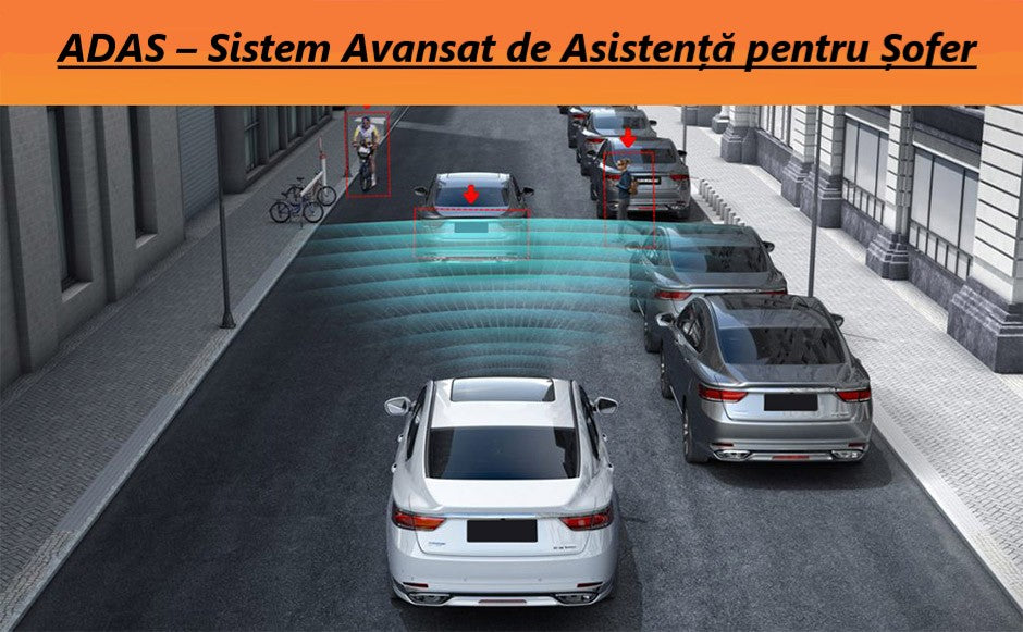 Cameră Auto DVR Minimalistă – 720P HD, Funcții Inteligente, Ideală pentru Android