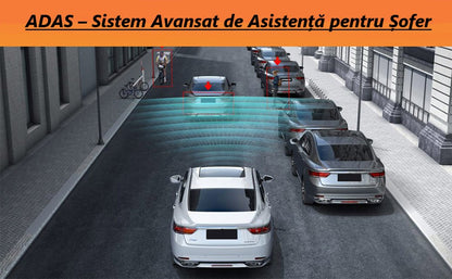 Cameră Auto DVR Minimalistă – 720P HD, Funcții Inteligente, Ideală pentru Android