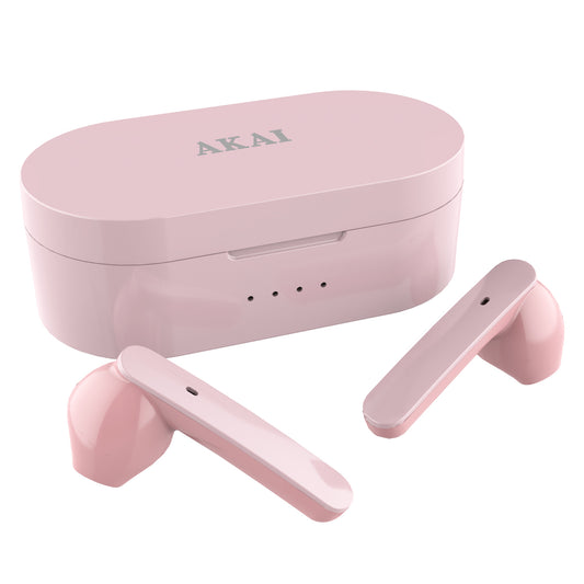 Căști In-Ear AKAI cu TF Card, Bluetooth 5.0 și 4h de Muzică-Sunet Portabil cu Stil