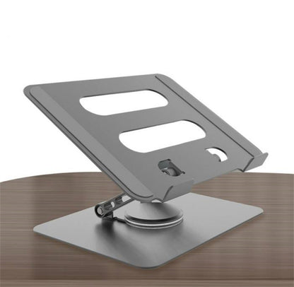 Suport laptop din aluminiu, reglabil 360°, compatibil 10"–17.3", aerisire și stabilitate, suport notebook premium