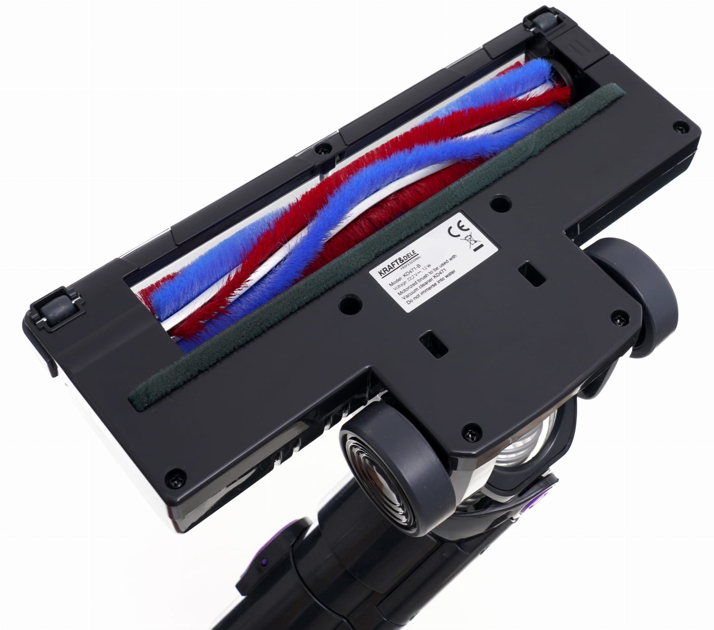 Aspirator Vertical Fără Fir 2-în-1, 22.2V Li-Ion, 0.8L, Putere Dublă, Perie Electrică cu LED