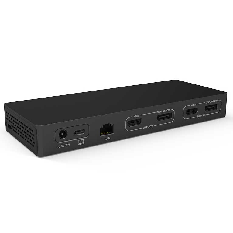 Docking Station USB-C 14-in-1 cu HDMI 4K, LAN Gigabit, USB 3.2 Gen2, Audio 3.5mm, Cititor Card TF