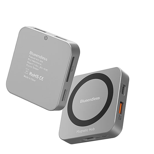 Docking Station USB-C Multifuncțional cu Cititor SSD NVMe/SATA, HDMI 4K, 100W PD, Hub 10Gbps