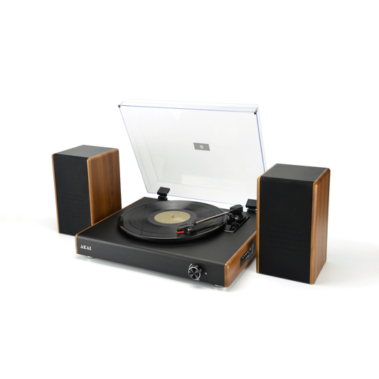 Pick-up AKAI ATT-240SP – Difuzoare Externe și Sunet Hi-Fi cu Vibe Vintage pentru Experiențe Autentice