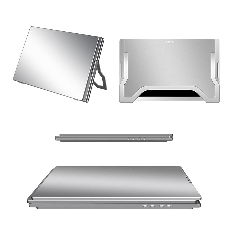 Monitor Dublu Portabil S900 16 inch IPS 1920x1200–USB-C, Aluminiu,Compatibil Laptop Windows&MAC 12-18.5 inch, Geantă Inclusă