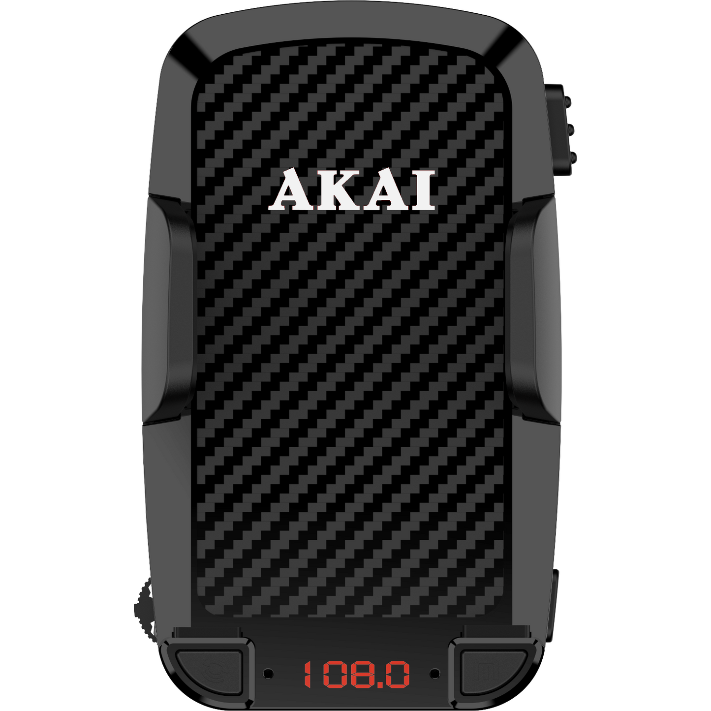 Suport Telefon Auto cu Bluetooth 5.3 – AKAI FMT-C14BT, FM Transmitter, MP3 și Încărcare USB