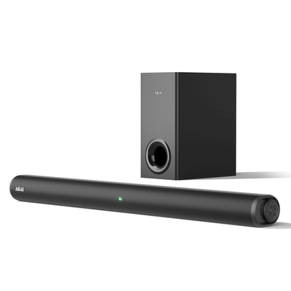 Soundbar AKAI cu Subwoofer Fără Fir – Model ASB-8WSW, 150W și Sunet 2.1 Dinamic