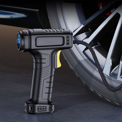 Compresor Aer Portabil 150 PSI - Display Digital LED și Auto-Stop, Umflare Anvelope Auto/Moto/Biciclete