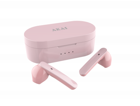 Căști In-Ear AKAI cu TF Card, Bluetooth 5.0 și 4h de Muzică-Sunet Portabil cu Stil