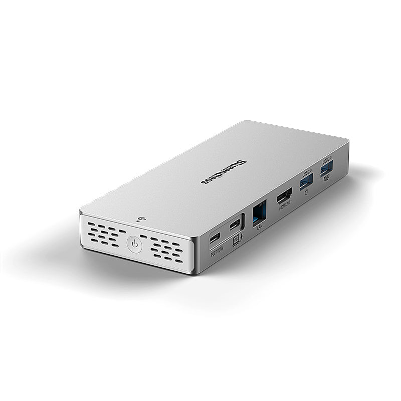 Doking Station, Hub USB C 10Gbps cu HDMI 4K60Hz PD 100W carcasă aluminiu Compatibil Windows Mac Linux Model HC1406