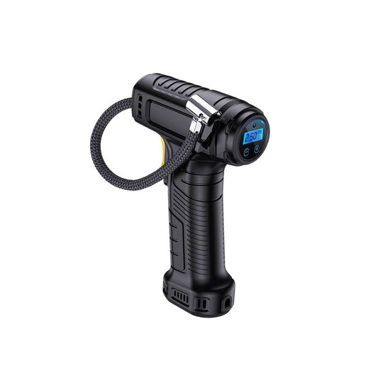 Compresor Aer Portabil 150 PSI - Display Digital LED și Auto-Stop, Umflare Anvelope Auto/Moto/Biciclete