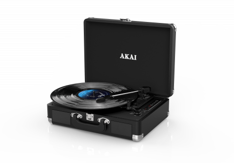 Pick-Up Compact și Elegant – Akai ATT-18BT cu Înregistrare USB și Conectivitate Bluetooth