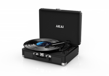 Pick-Up Compact și Elegant – Akai ATT-18BT cu Înregistrare USB și Conectivitate Bluetooth