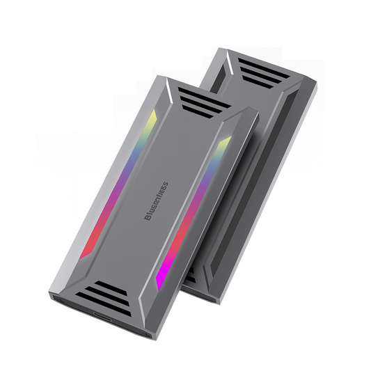 Cititor SSD M.2 NVMe & SATA, USB 3.2 Type-C 10Gbps, Aluminiu, Compatibil Windows/Mac/Linux/Android, Suport SSD 2230/2242/2260/2280