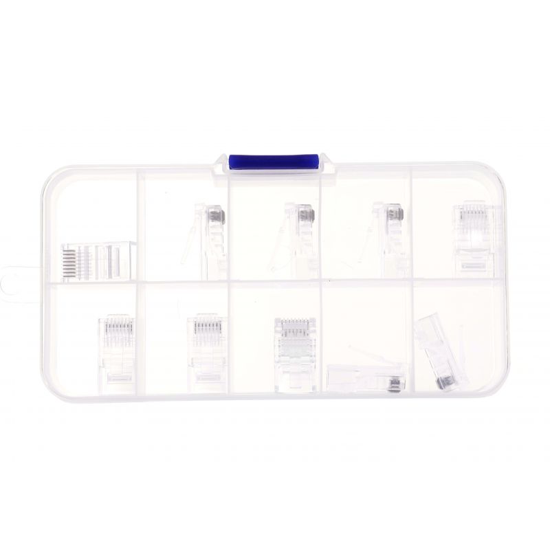 Set Instrumente Rețelistică Profesional 9 Piese cu Tester Cabluri, Sertizator RJ45, Mufe și Husă – Instalatori & IT